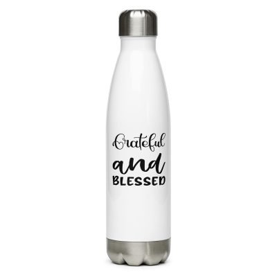 Stainless steel water bottle